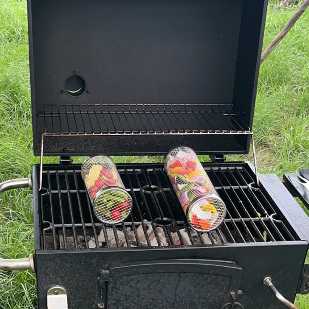 Корзина для барбекю из нержавеющей стали