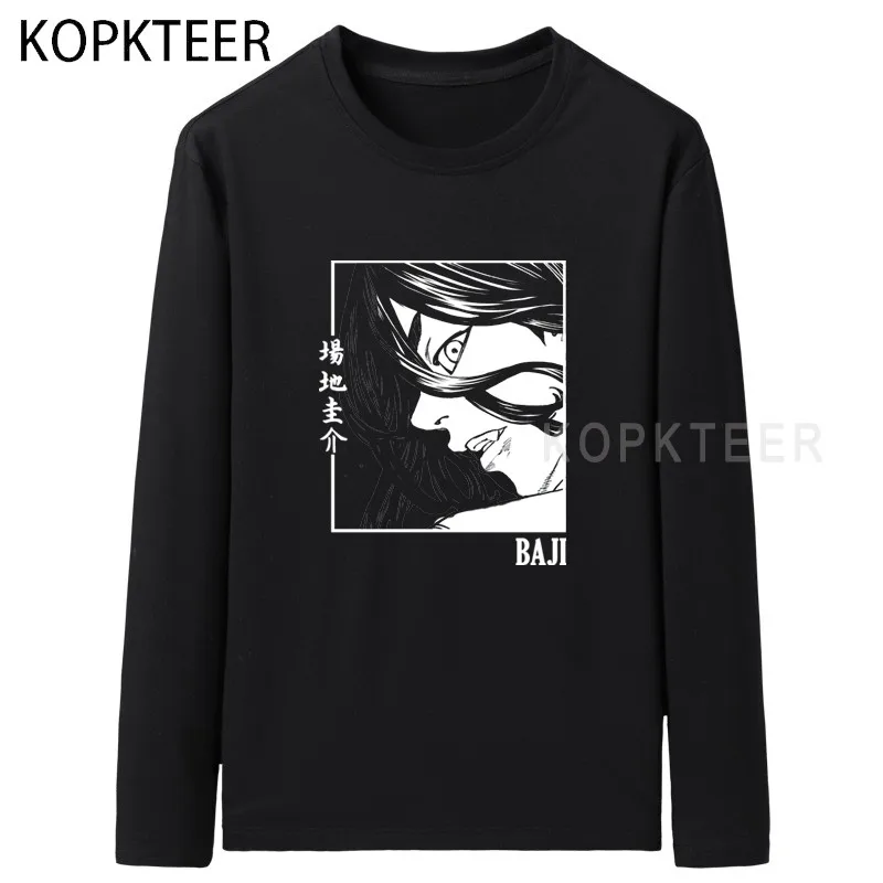 

Baji Keisuke Tokyo Revengers Harajuku Top T Shirts Men Cotton Japanese Manga Anime Tshirts Tees O-Neck Camisas Hombre T-Shirt