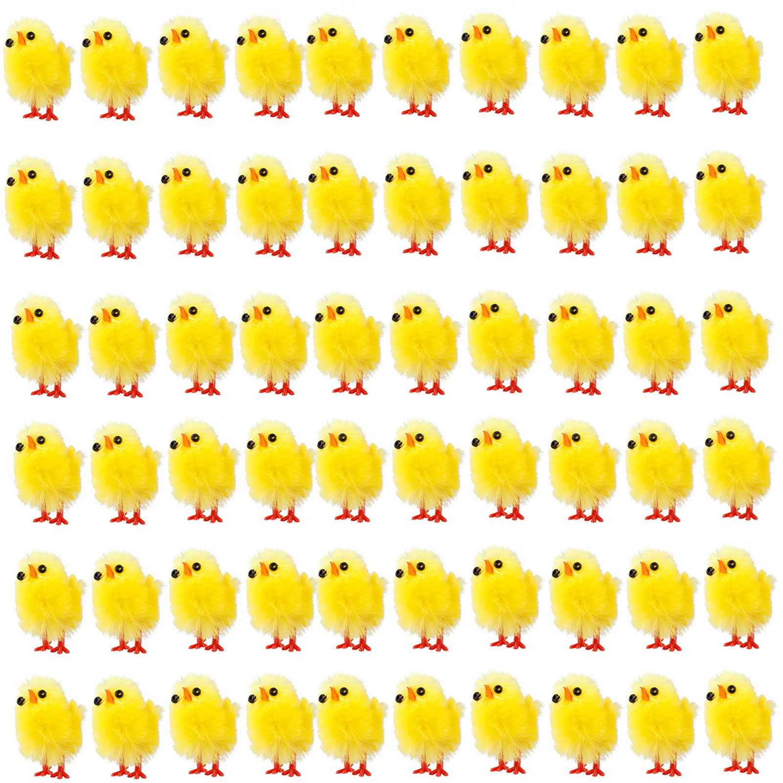 

60 Pieces Easter Chick Toys Children Toys And Easter Decorations For The Garden Soft And Cute Plush Chicks Gift For Festival