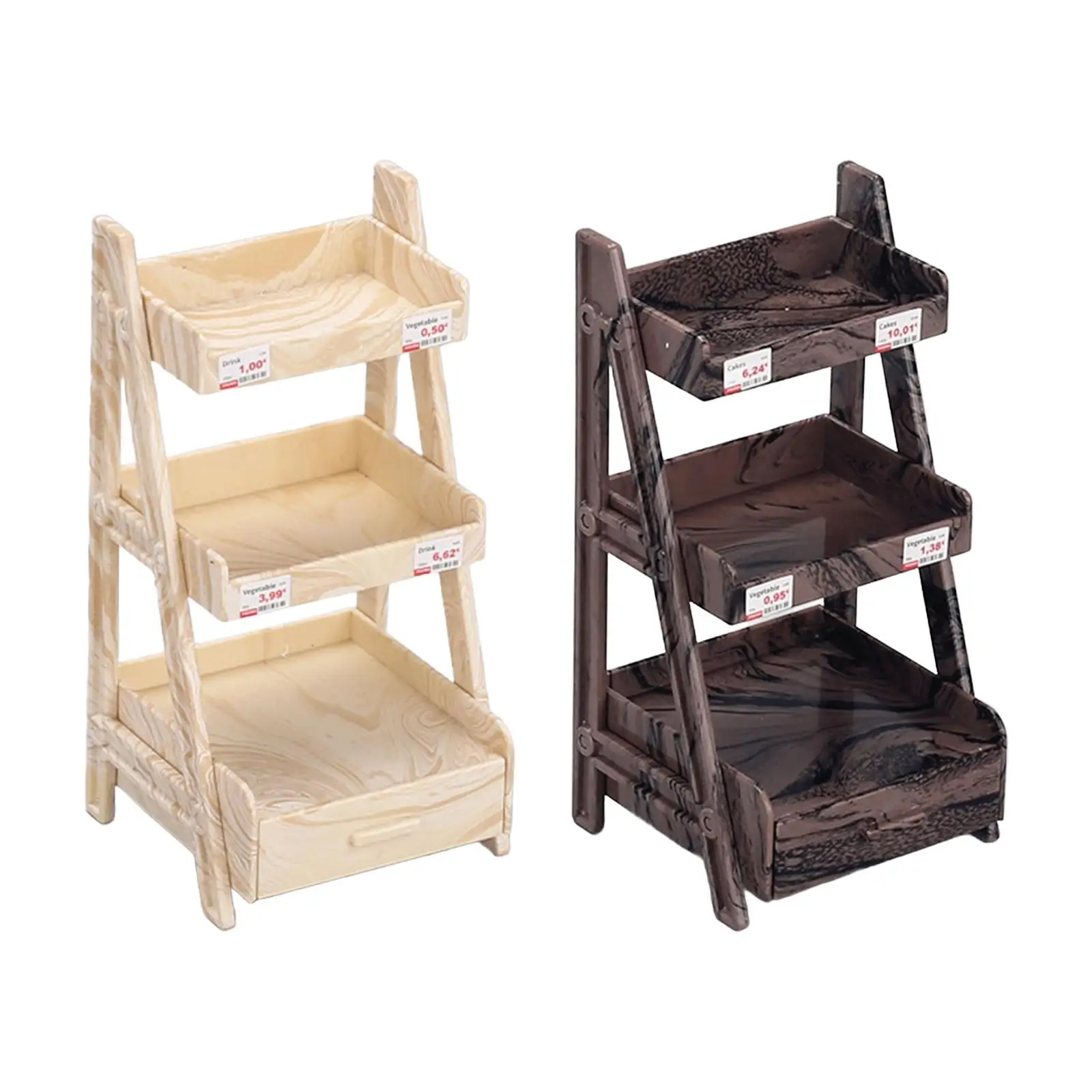 Миниатюрная подставка для растений в масштабе 1:12 Цветочная аксессуары