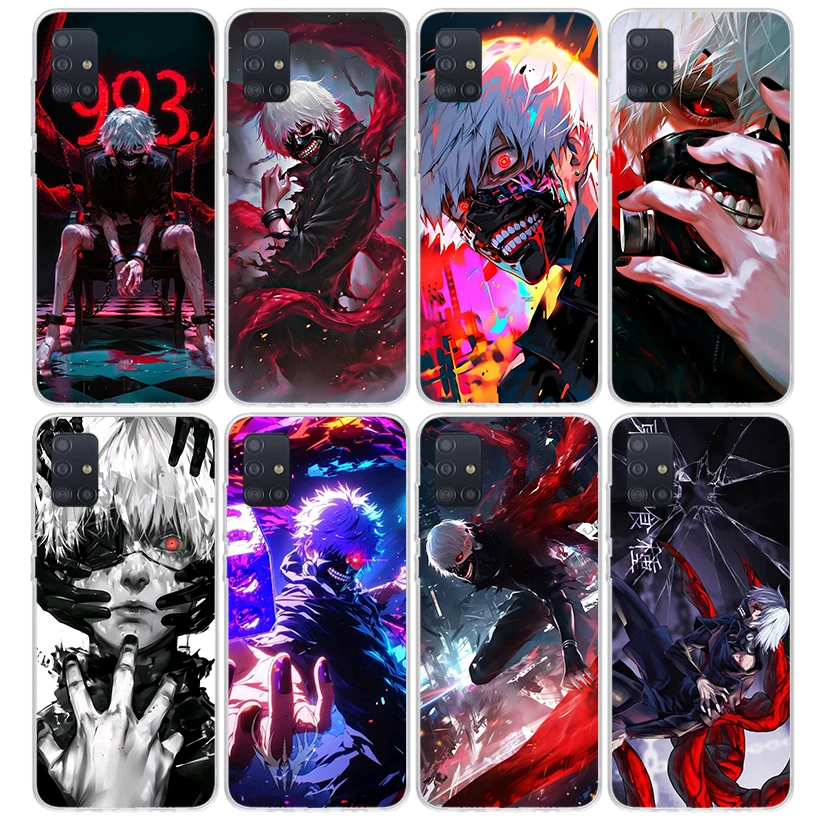 Чехол для телефона G-Ghoul Tokyo Kaneki Ken Samsung Galaxy A51 A50S A71 A70 A41 A40 A31 A30S A20E A20S A21S A10S A6 A7 A8 A9 Back Co