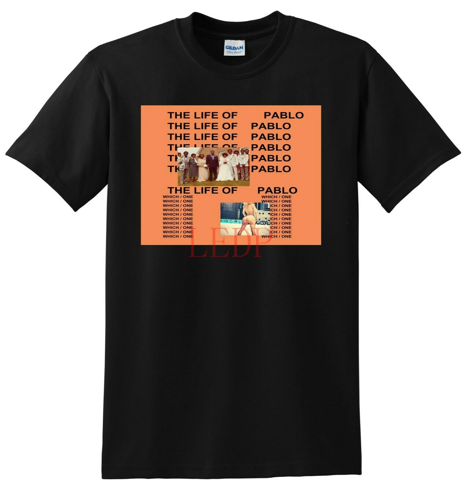 

Kanye West, футболка премиум класса «Жизнь Пабло», унисекс