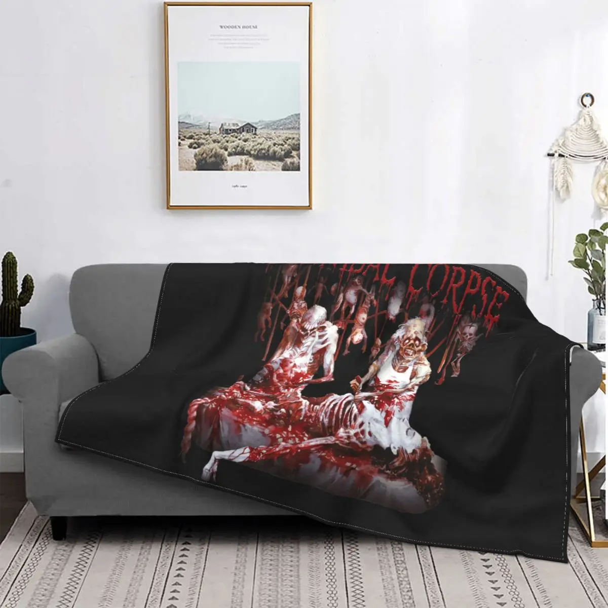 

Одеяло Cannibal Corpse из искусственного меха