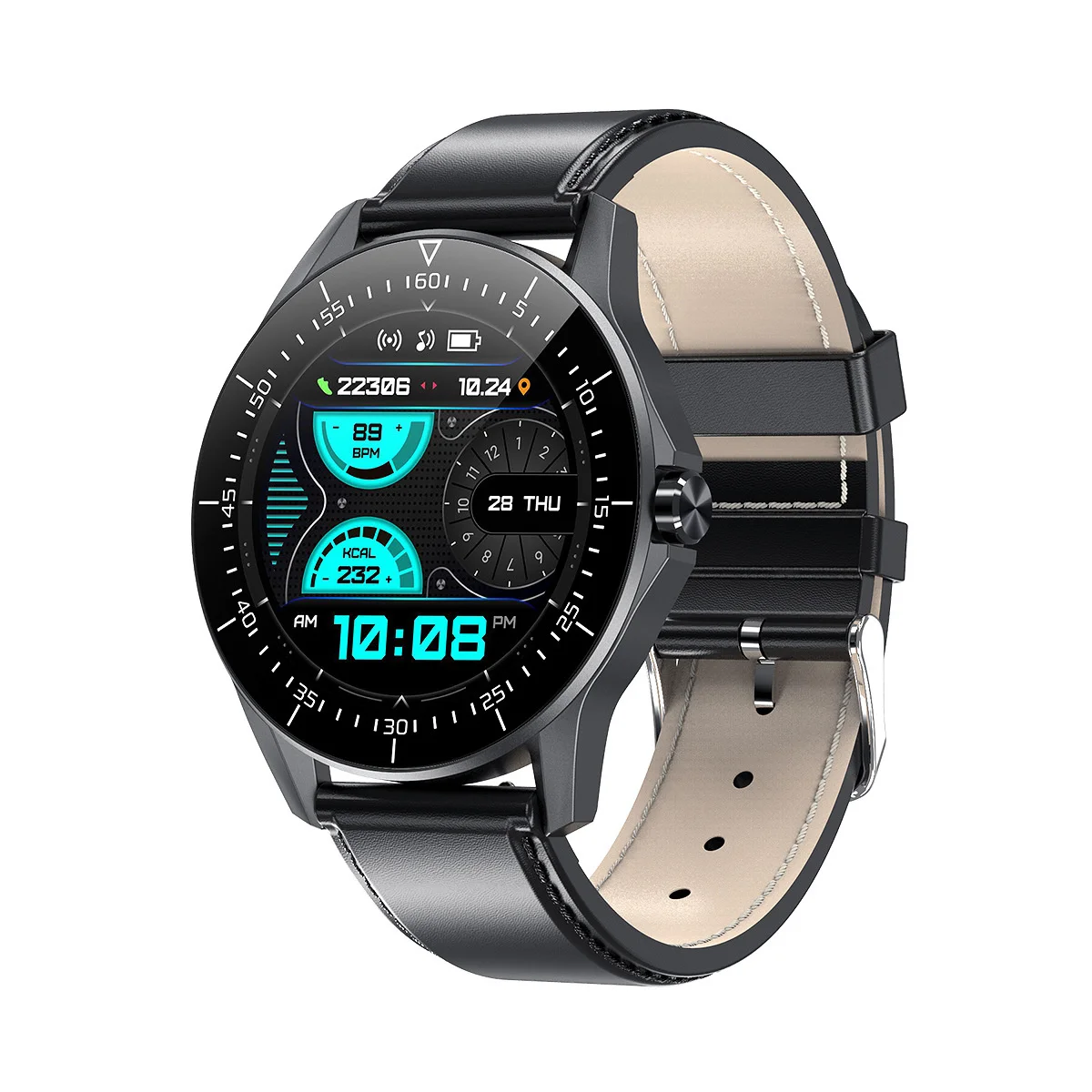 

Смарт-часы L60 с сенсорным экраном, пульсометром и Bluetooth