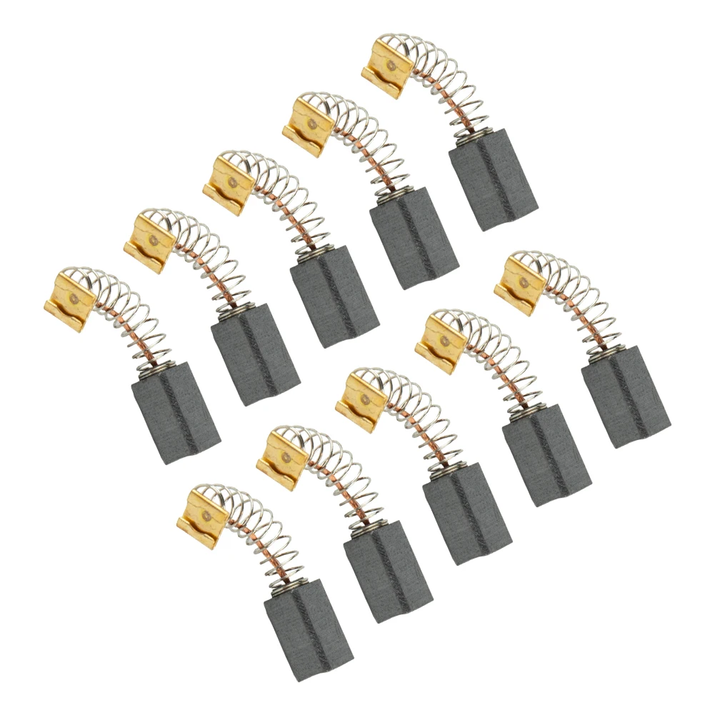 

10pcs Motor Carbon Brush 999-041 999041 13.5X7.5X6.5mm For DH24PX DH24PC3 DH24PB DH24PF DH26PX SDS Hammer Drill Power Tool Part