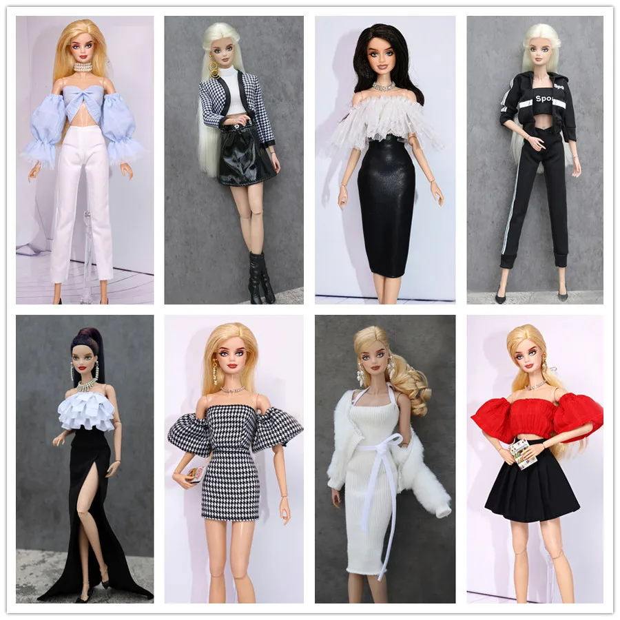 Комплект одежды/платье с верхней юбкой и брюками одежда для лета осени наряд