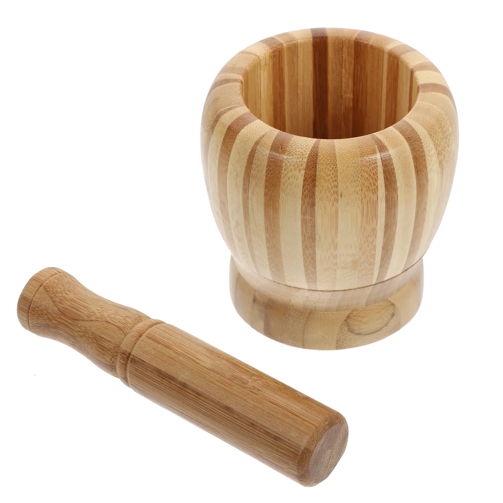 

1Pc Garlic Press Home Manual Garlic Mortar Practical Grinding Tool (Yellow)