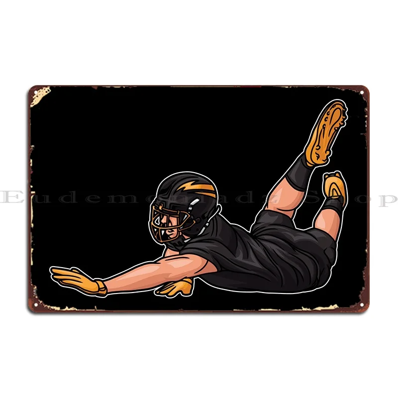 

Металлический постер с надписью «Американский футбол», 10 дюймов