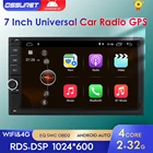Автомагнитола 2DIN, Android 10, 7 дюймов, мультимедийный плеер, GPS, 2 + 32 ГБ, DSP, IPS, RDS