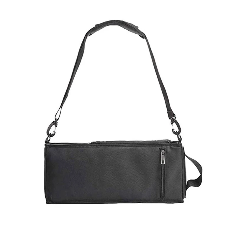 

Golf Cooler Bag-Soft Insulated Cooler Bag Holds 6 Cans Of Beer/Soda Or 2 Bottles Of Wine (Black)