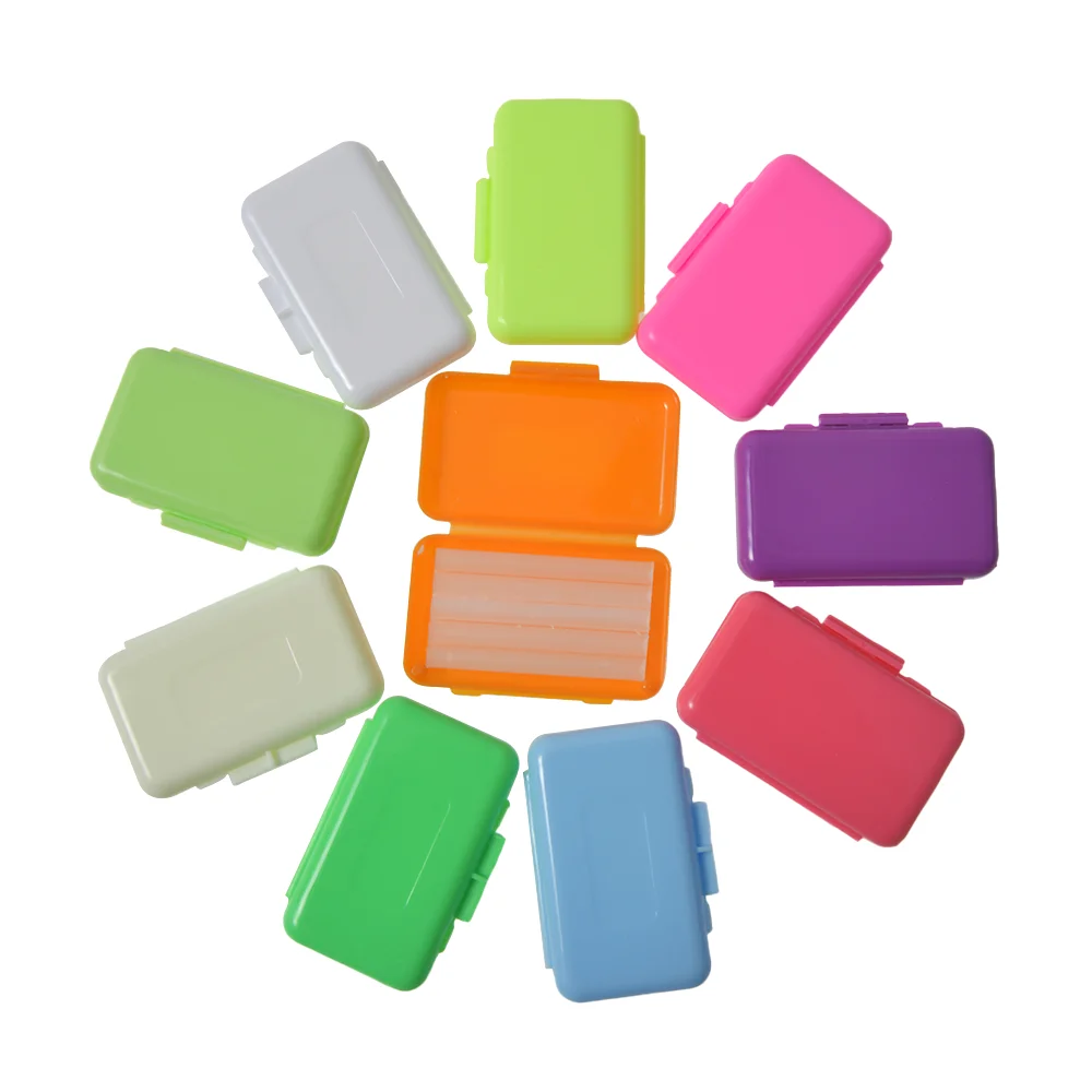 

10 Boxes of Orthodontic Wax Tooth Wax Socket Wax 10 Type Braces Gingival Stimulation Relief Wax Dental Consumables