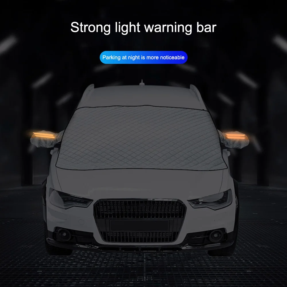 

Солнцезащитный Снежный козырек для сада и помещений, защита от мороза, льда, колес, масел, ветра, магнит, Полиэтиленовая алюминиевая пленка, ...