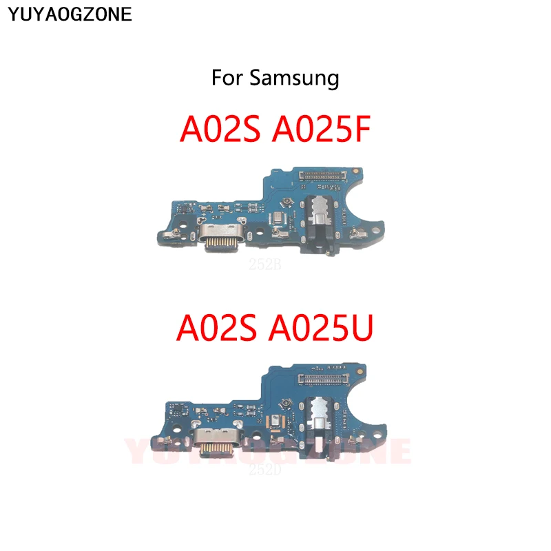

USB Charge Dock Port Socket Jack Plug Connector Flex Cable For Samsung Galaxy A02S A025F A025U Charging Board Module
