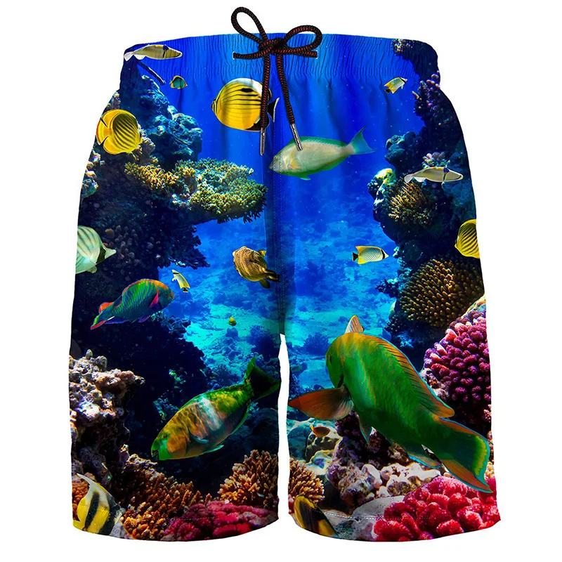 

Clown Fish Shark Seastar Graphic Shorts Pants 3D Printed Hip Hop y2k Board Shorts Summer Hawaiian Swimsuit Cool Surf Swim Trunks