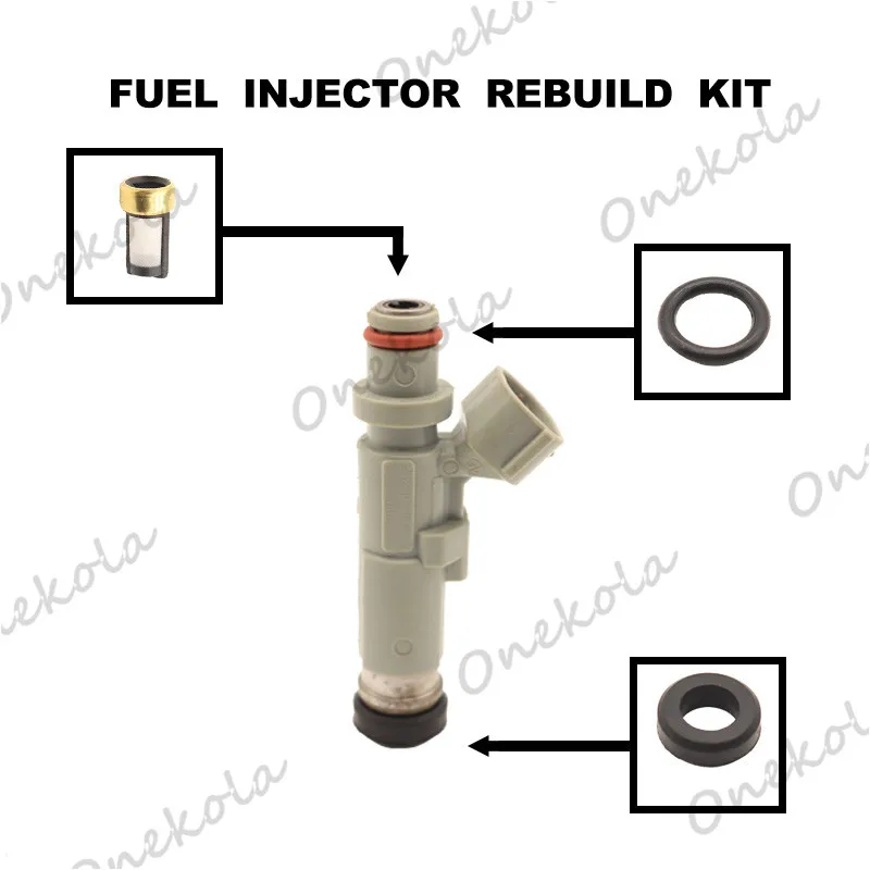 

Fuel Injector repair kit Orings Filters for Toyota 1996-2001 Chaser Mark 2 01-04 Verossa 23250-46070 23209-46070