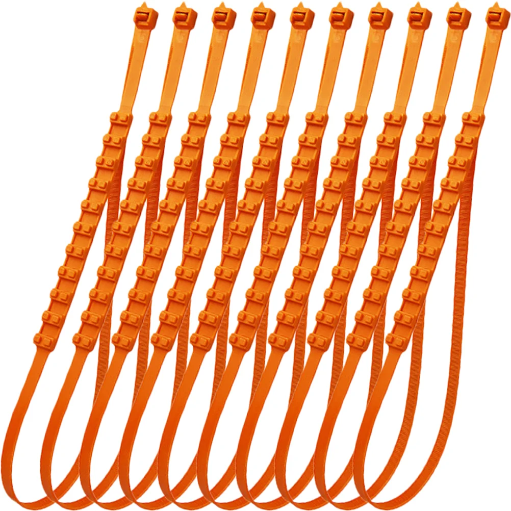 

10 Pcs Pickup Trucks Car Snow Chains Neumaticos Para Autos Cables Tires Plastic Zip