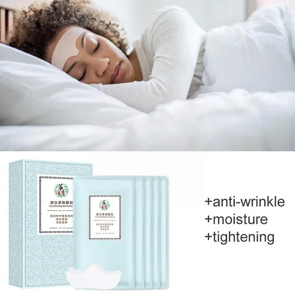 

10 Pieces Of Anti Forehead Patch Moisturizing, Aging Patch Delaying Moisture Removal Locking U0e2