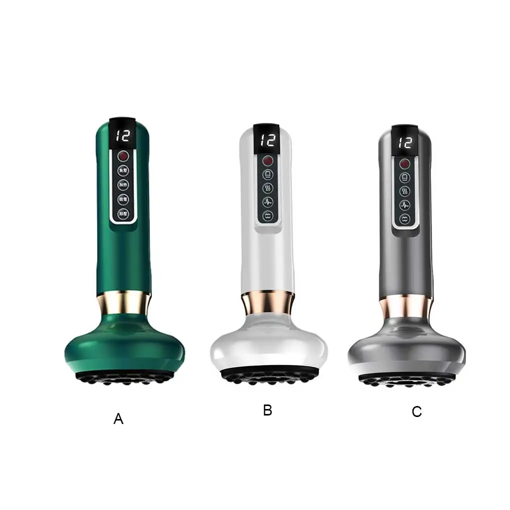 

Electric Cupping Massager Auto-off Body Massage Machine Scraping Heating