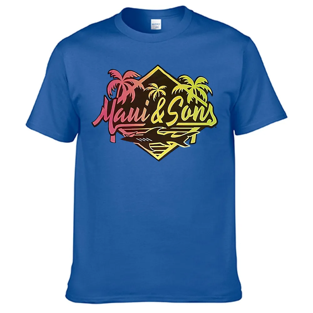 Лидер продаж 2022 футболка Maui And Sons Shark для мужчин лимитированная коллекция