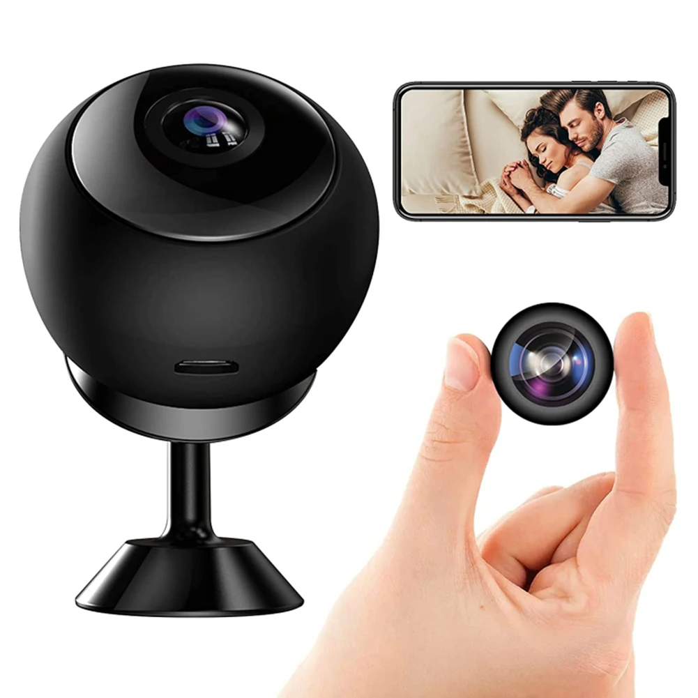 

1080P Wireless Security Camera Night Vision HD Surveillance Security Camera Battery Powered 5V 2A Wide Angle Remote Monitoring