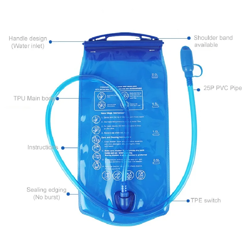 Герметичный резервуар для воды 2 л |