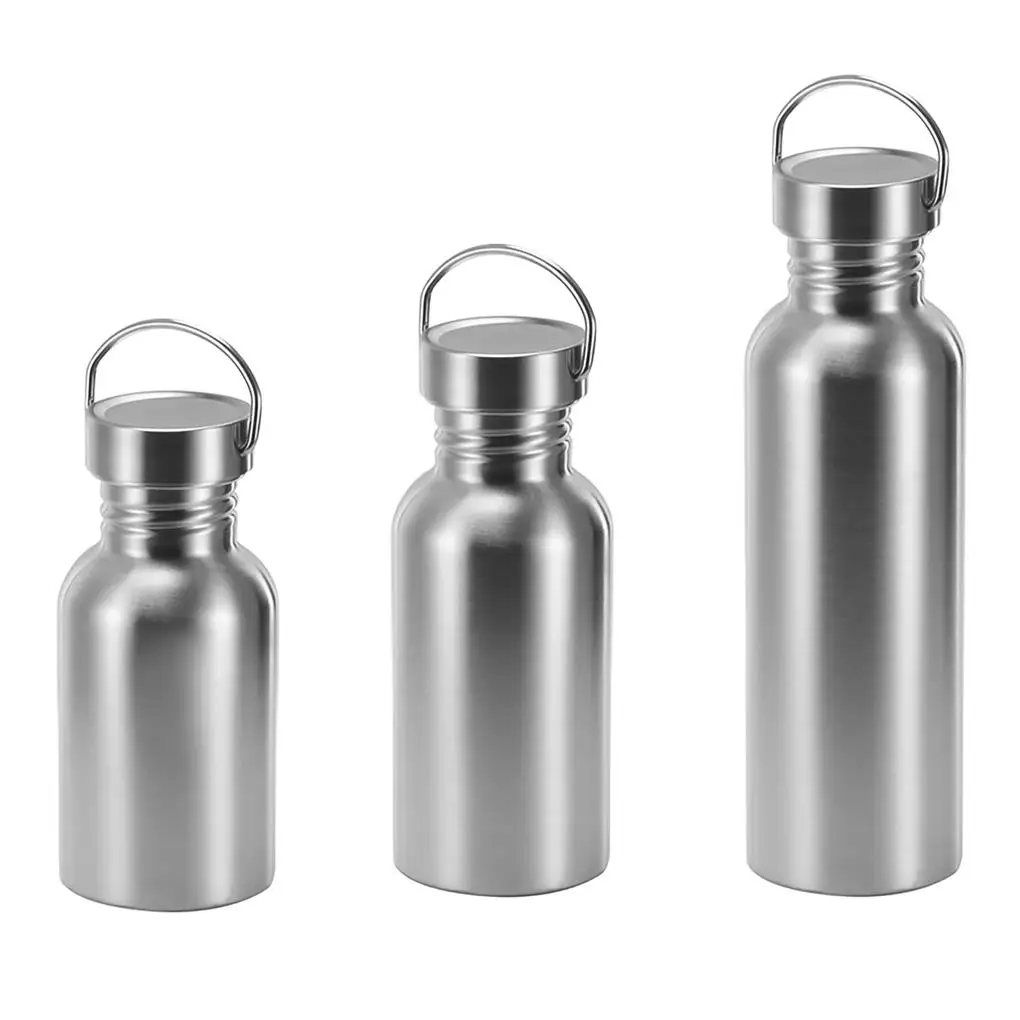 

Stainless Steel Water Bottle Insulated Sport Bottles 350ml 500ml 750ml Sports Cup with Handle Bike BPA-Free 350ML