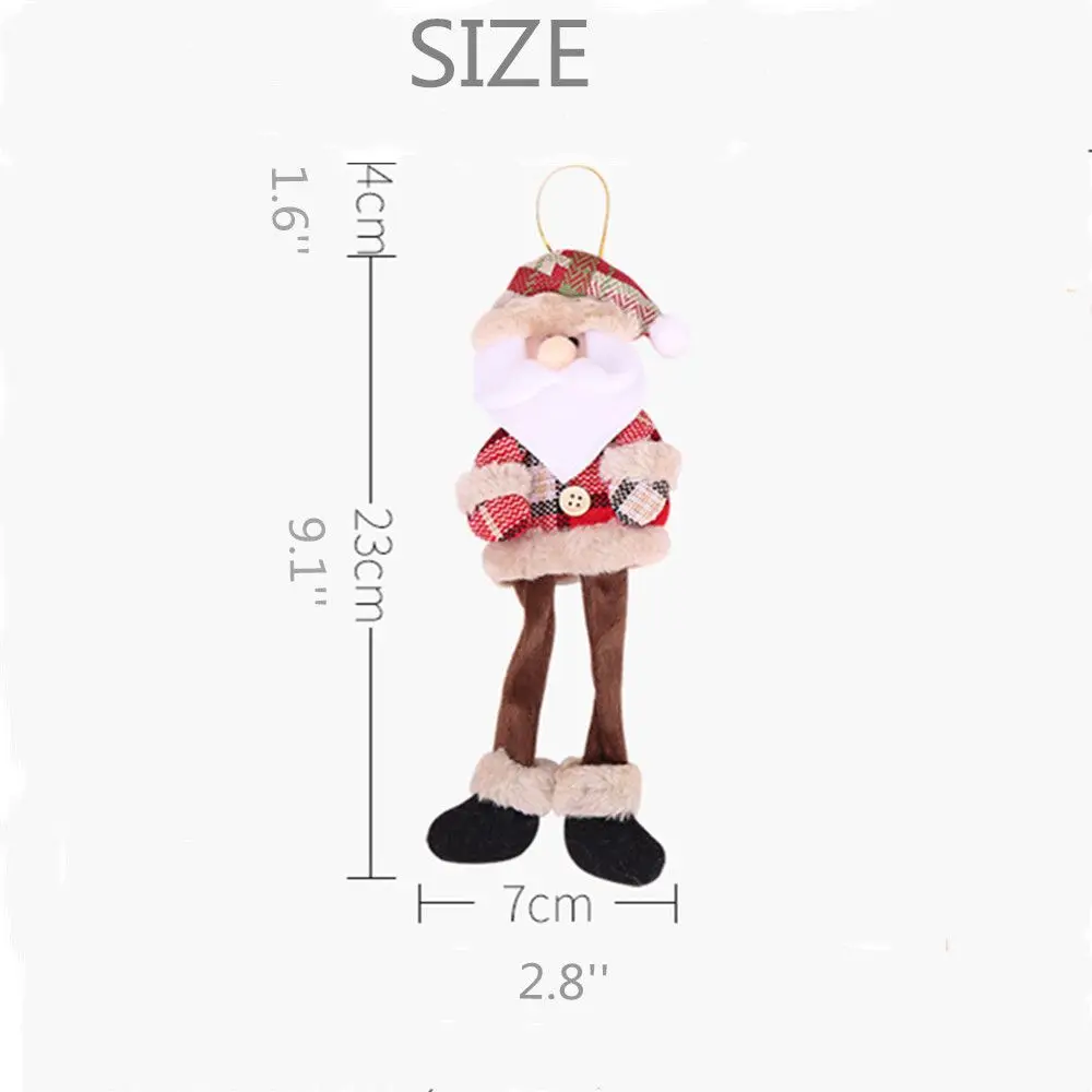 Рождественские милые куклы Санта-Клаус/Снеговик/Лось фотоаксессуары для дома