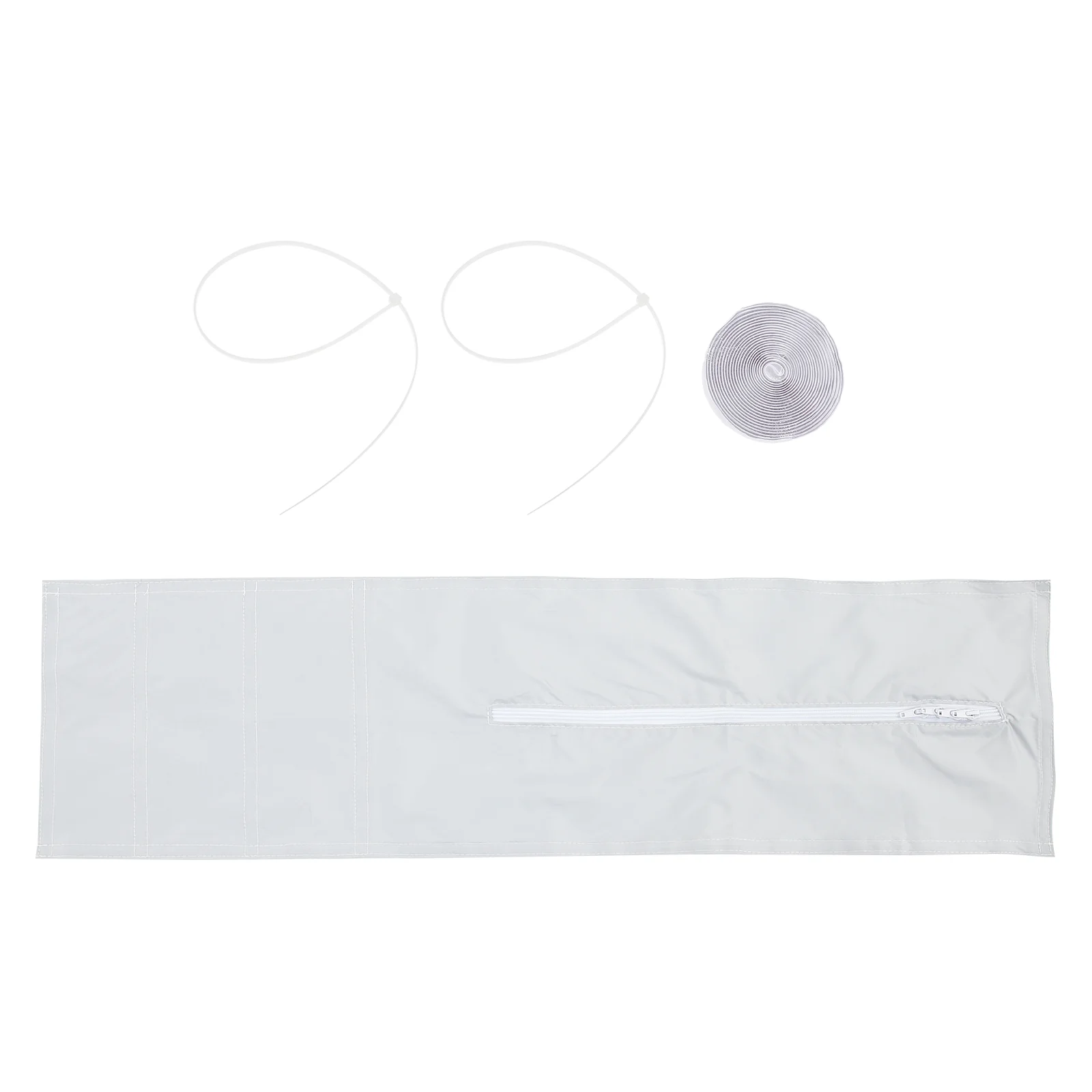 

Изоляционная ткань с нажимным зажимом для окна, портативный кондиционер, набор для раздвижного кондиционирования из полиэстера