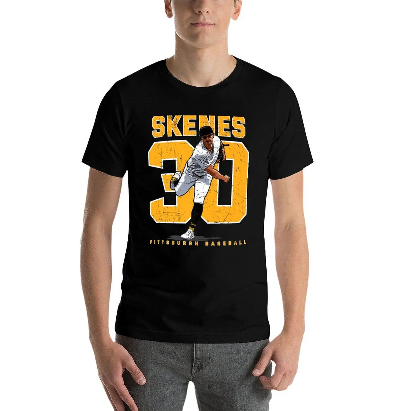 Фото Футболка Paul Skenes T-Shirt Worker Basic с короткими рукавами №4
