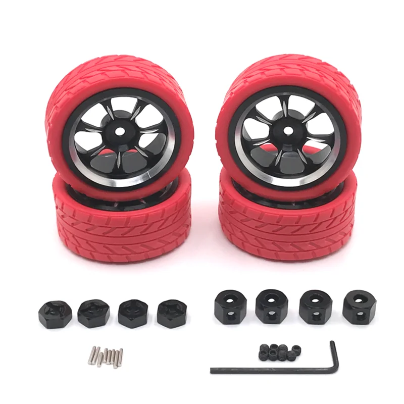 

Metal Upgrade Color Racing 65mm Wheels For WLtoys WPL MN LC 1/18 1/14 1/16 1/12 RC Car Parts