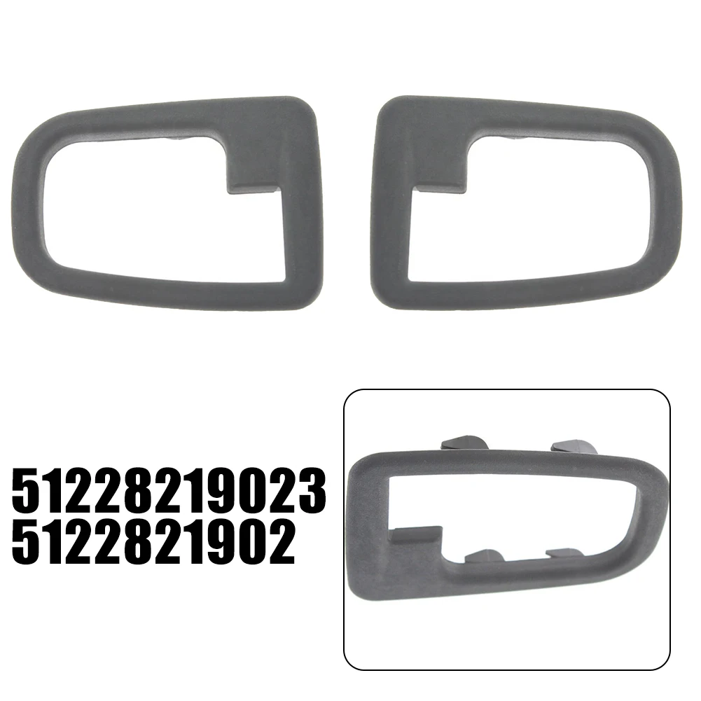 

1 Pair Interior Door Handle Covers Interior Replacement Parts For BMW 3 E36 Z3 M3 51228219023 51228219024