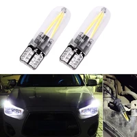 2x led t10 194 168 w5w license plate light bulbs white 3w replacement car glass license plate reading lights bulbs super bright