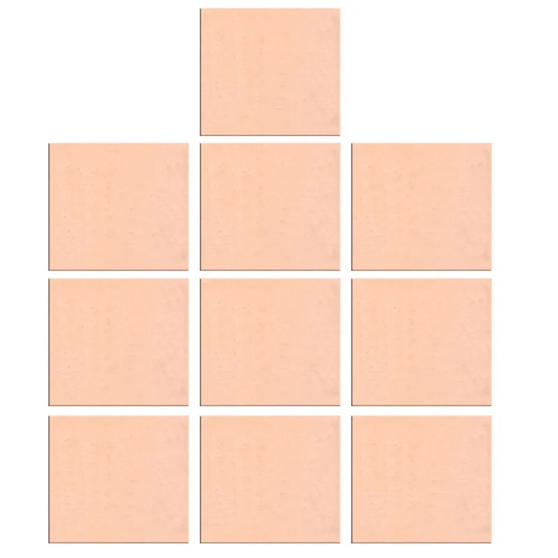 

Медная Пластина для ноутбука, 50 шт./компл. 0,1/0,3/0,5/0,8/1 мм