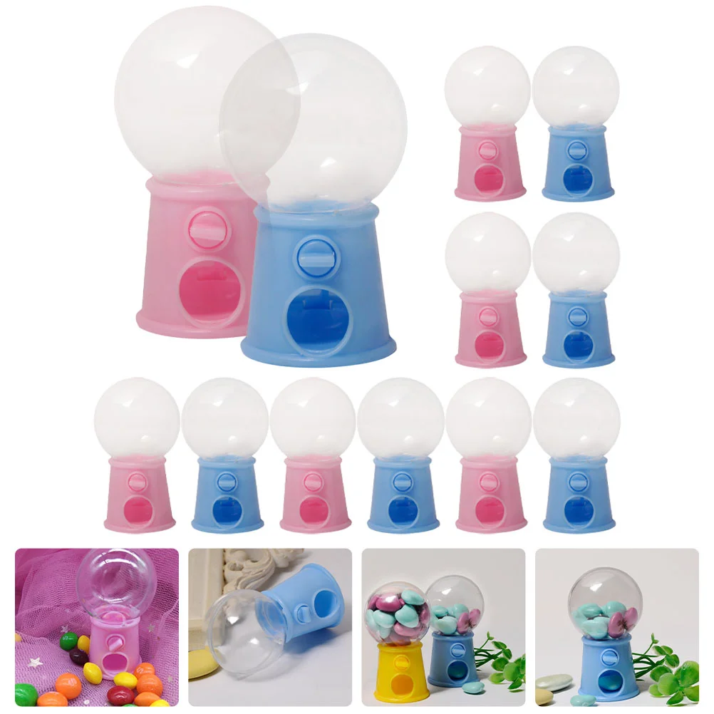 

Candy Machine Dispenser Gumball Mini Machines Catcher Box Children Sbank Gum Kidssmall Grabberplastic Gift Supplies Wedding
