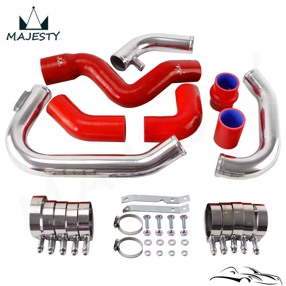 Intercooler Piping PIPE Kit Fit For 2002-2006 Audi A4 1.8T Turbo B6 Quattro |