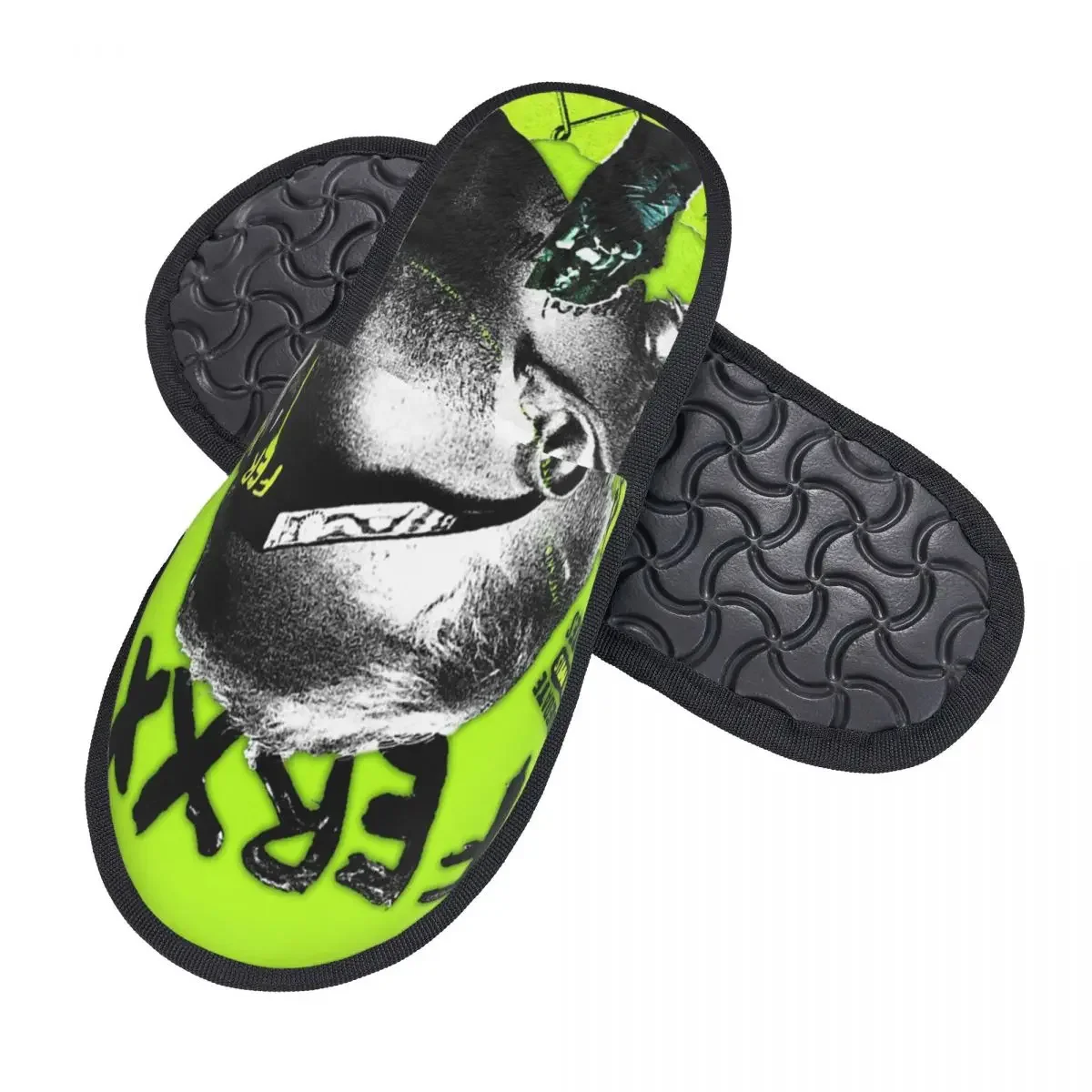 Feid Ferxxo мужские и женские меховые тапочки теплые специальные домашние для мужчин