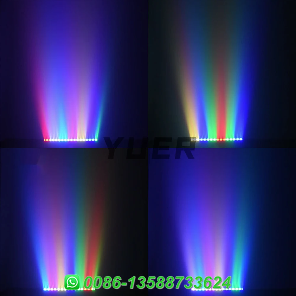 Новый 36x3W RGB 3 в 1 светодиодный Водонепроницаемый стробоскоп для стен квадратный