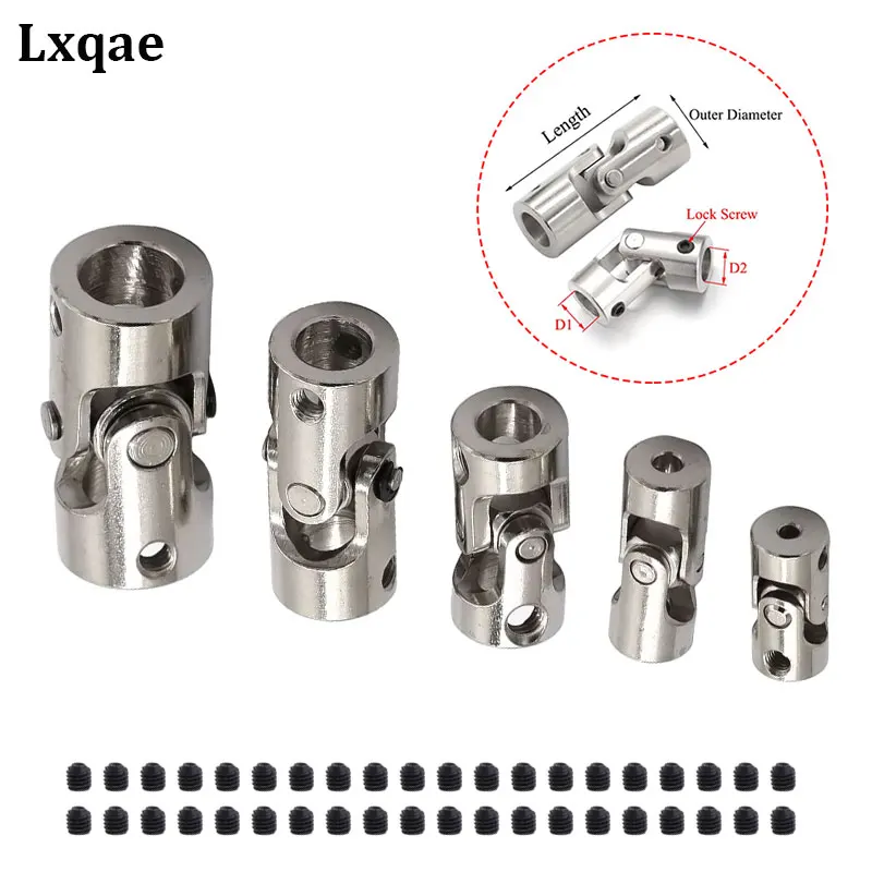 Металлические карданные шарниры для RC моделей 2/2.3/3/3.17/4/5/6/8/10 ...