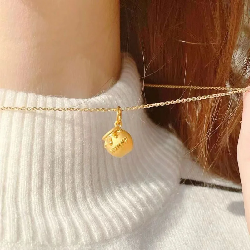 

Cartoon Necklace for Women Pooh Bear Honey Pot Necklaces Fashion Trend Gold Color Fashion Couples Party Gift Collarbone Chain