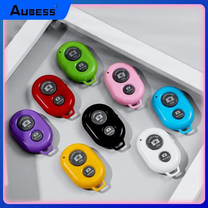 

Abs Light Weight Self Timer Mobile Shutter Wireless Camera Stick Shutter Convenient Self-timer Remote Controller 1pc Portable