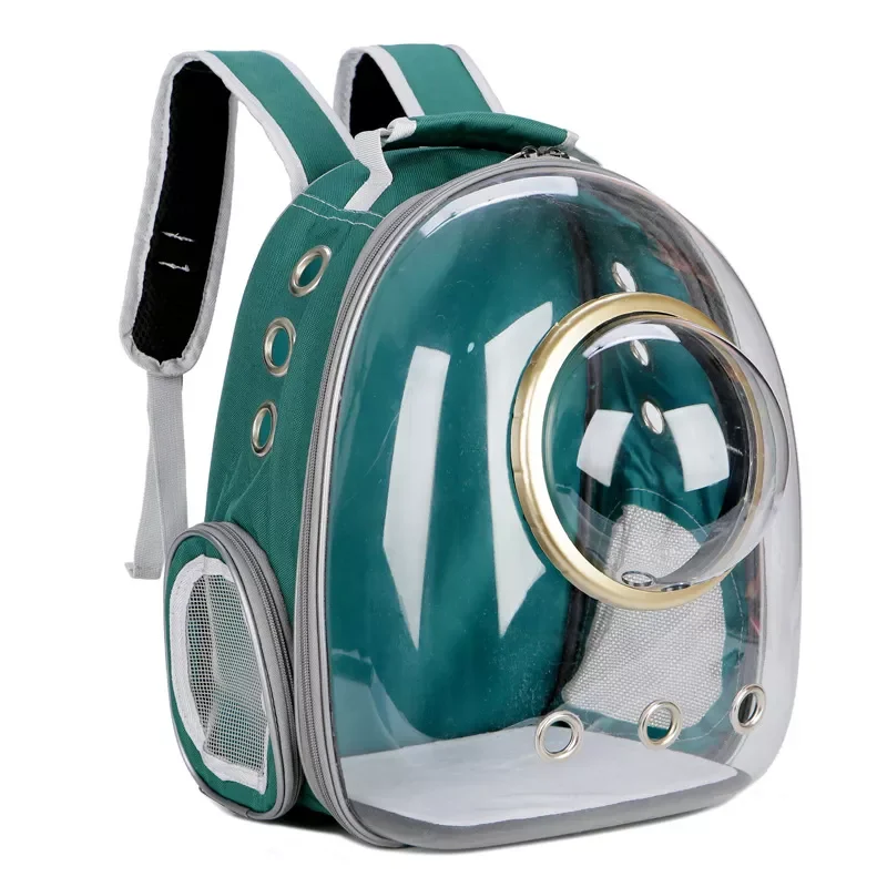 

2023 Astronaut Window Bubble Carrying Travel Bag Breathable Space Capsule Transparent Pet Carrier Bag Dog Cat Backpack pet backp