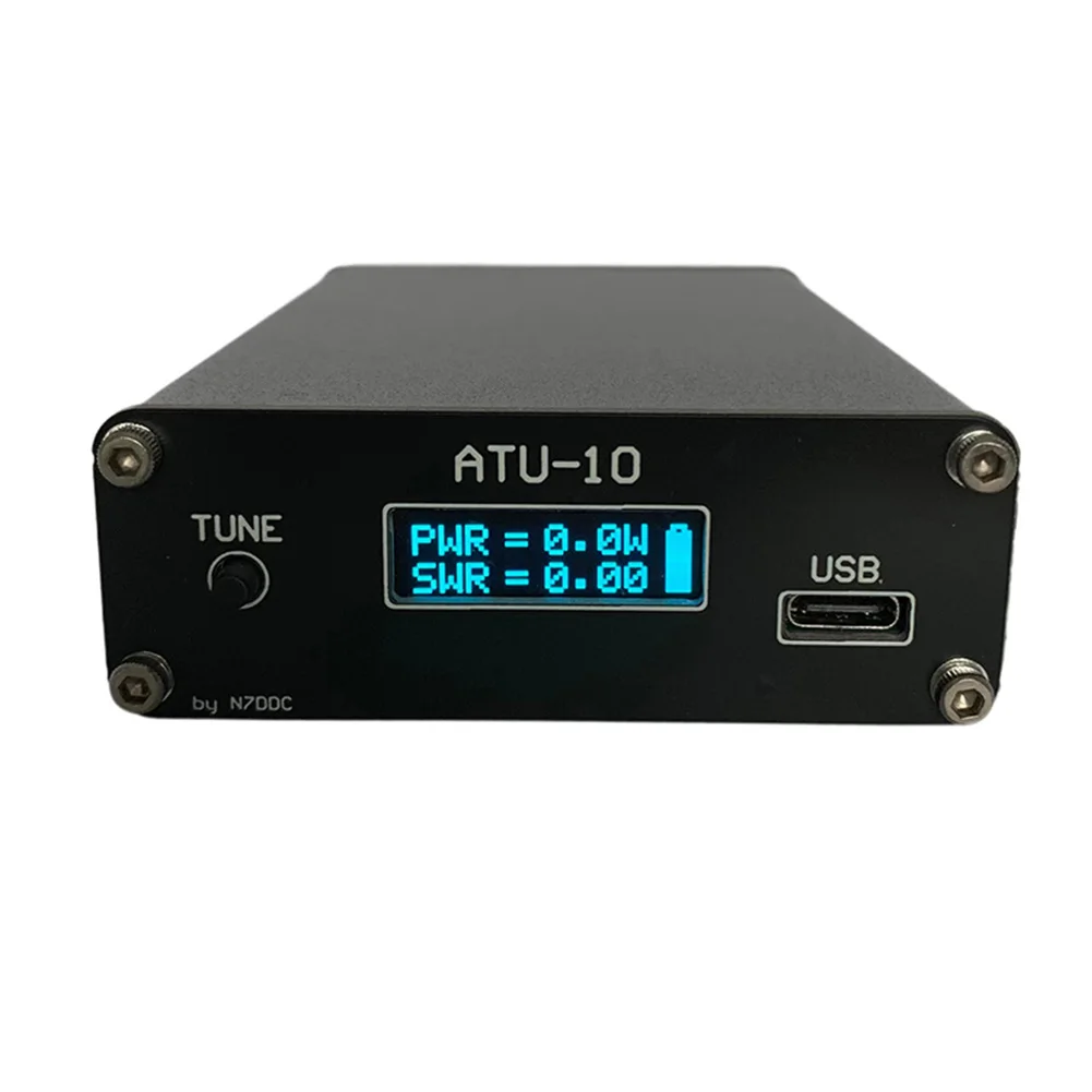 Фото Автоматический антенный тюнер ATU-10 1.8-30 МГц 1-15 Вт QRP HF для любительской радиосвязи с OLED-дисплеем и портом Type-C для прошивки N7DDC №4