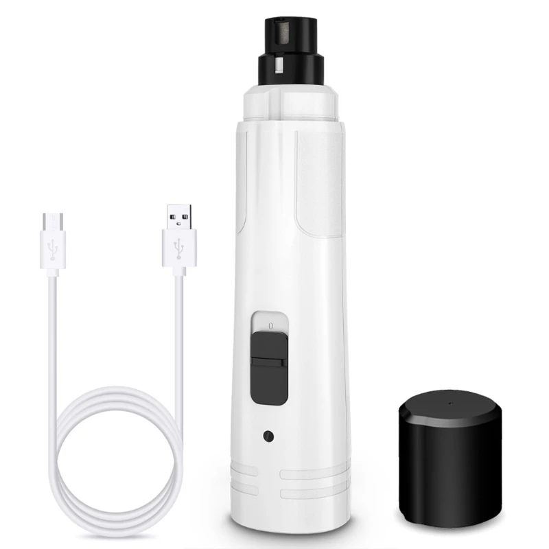 

Pet Supplies Painless Paws Grooming Nail Grinder 2-Speed Electric Rechargeable Pet Nail Trimmer for Large Breed Dogs