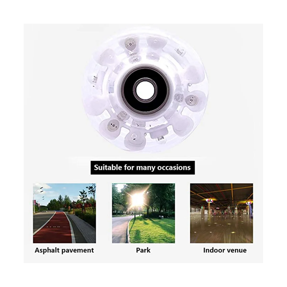 4 шт. 32x58 мм 78A фотоизлучающий ролик шкив с подшипниками аксессуары для скейтборда