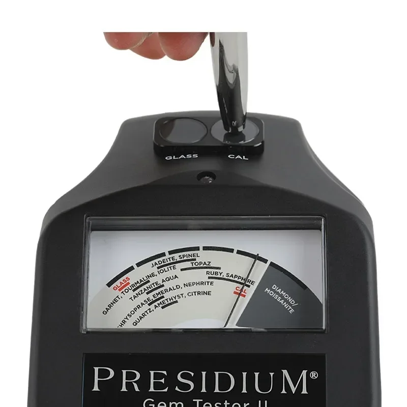 Фото 2026//Тестер драгоценных камней Presidium Gem Tester PGT II для алмазов 0.02 карата, 16 типов, для полированных и необработанных цветных драгоценных камней №3