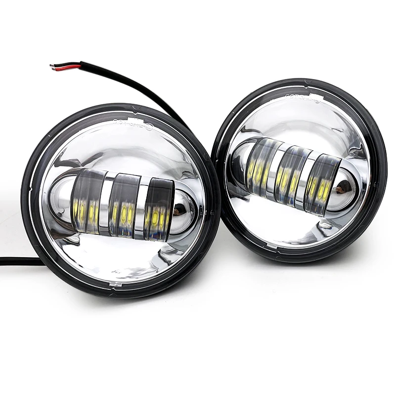 

Светодиодные противотуманные фары для мотоцикла, 4,5 дюйма, 30 Вт, 4-1/2 дюйма, 4,5 дюйма