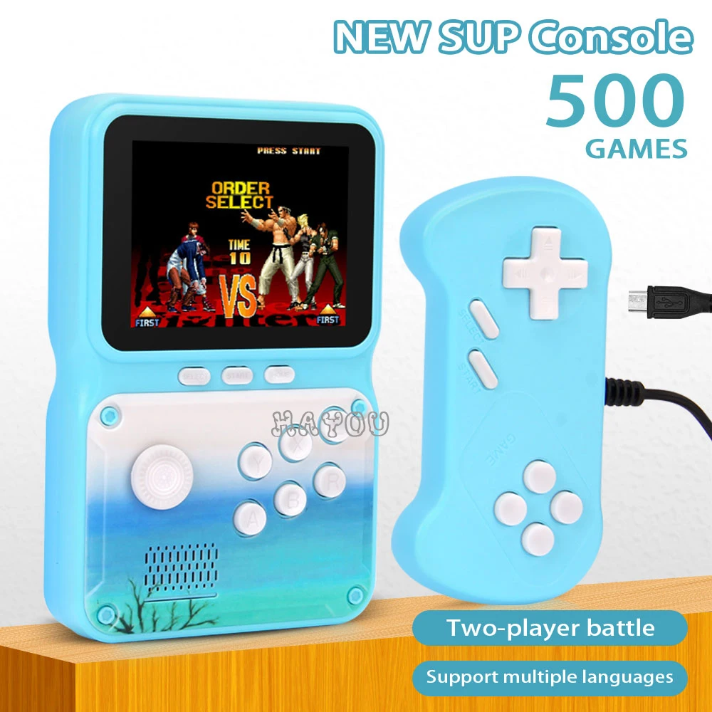 Консоль игровая портативная 3 дюйма HD 500 игр |