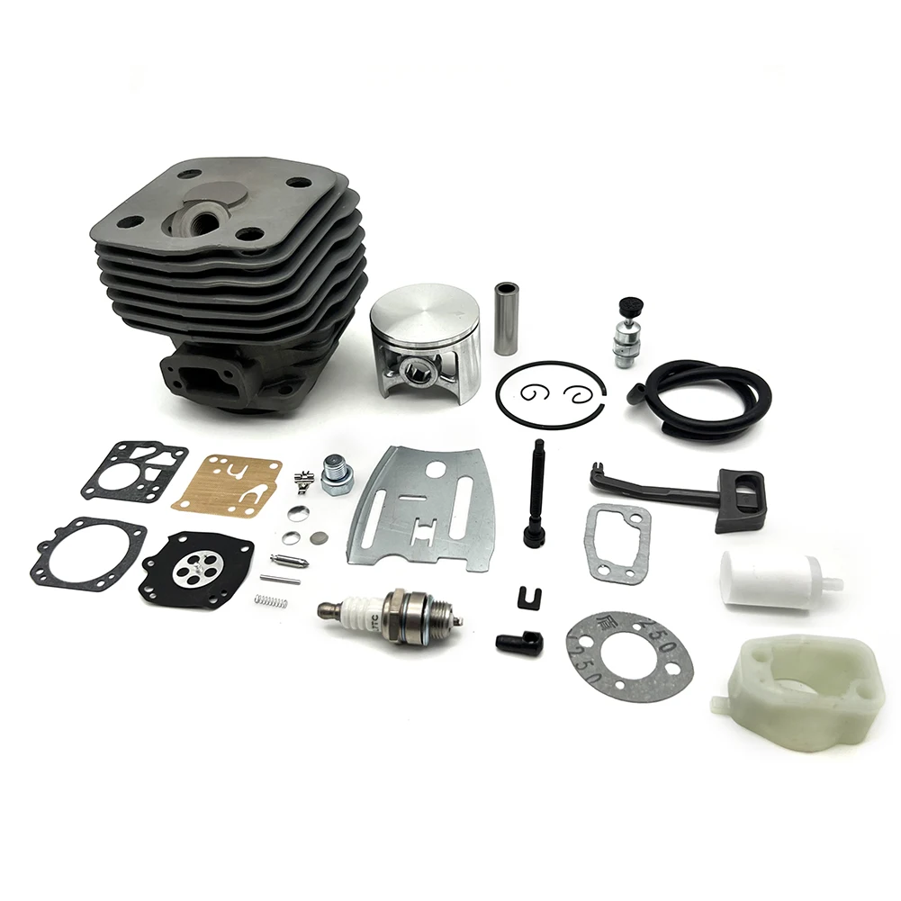 

54mm Cylinder Piston Carb Kit 2-Stroke For Husqvarna 288 288XP 281 181 Chainsaw 503506301 544 22 31-02 Garden Power DIY Tool