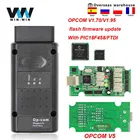 OPCOM V5 1,95 1,70 2014V PIC18F458 FTDI Op com V5 flash прошивка обновление Can Bus OBD OBD2 сканер автомобильный диагностический инструмент кабель