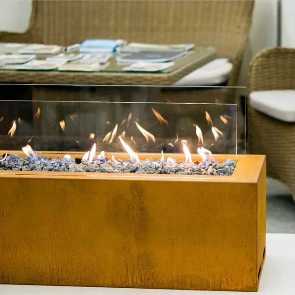 

Fireplace Blanket Home Office Room White CMS Bio-fibres Easy To Use Increases Safety Increases Savings Brand New